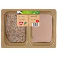 Duo de campagne bretonne label rouge et crème de foie 2x60g