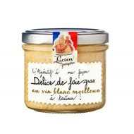 Lucien georgelin délice de foie gras au vin blanc moelleux 100g