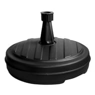 EDA pied de parasol plastique rond 13L gris foncé