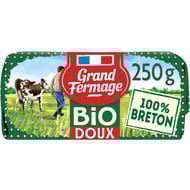 Grand fermage beurre doux moulé biologique 82%mg 250g