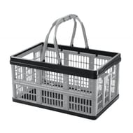 Casier voila pliable 16l noir/gris
