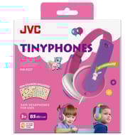 Jvc casque arceau pour enfant rose-violet HA-KD7-PN