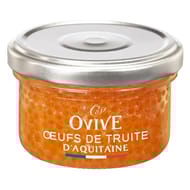 Ovive oeufs de truite d'aquitaine 80g