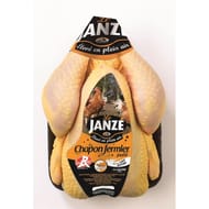Janzé chapon jaune fermier label rouge