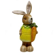 "Lapin avec carotte" h28cm