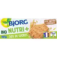 Bjorg biscuit p'tit nature 5 céréales bio 167g