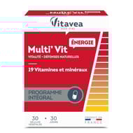 Vitavea multi'vit énergie 30 gélules 67g