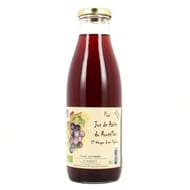 Jus de raisin rouge du roussillon bio 75cl
