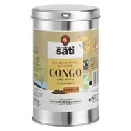 Café sati café bio moulu max havelarr congo boîte métal 250g