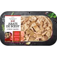Tripes de boeuf coupees