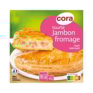 Cora tourte jambon fromage 500g