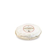 Coulommiers au lait cru, fourré au fromage double crème truffes