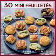 Vitacuire 30 mini feuilletés apéritifs 402g