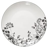 Assiètte plate white florale 27 cm