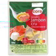 Cora tortellini jambon cru 300g