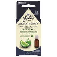 Glade aromathérapie - recharge huiles essentielles - calm mind bergam