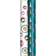 Rouleau de papier cadeau adulte colors 2m