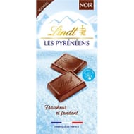 Lindt tablette de chocolat les pyrénéens noir 150g
