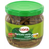 Cora haricots verts coupés extra-fins 185g