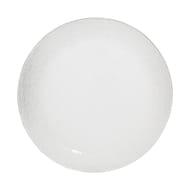 Assiette plate palm transparente 27cm