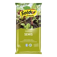 Soldor Algoflash terreau semis bouture 6 litres