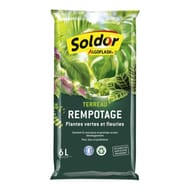 Algoflash terreau rempotage plante 6 litres