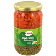 Cora jardinière de 3 légumes (pp/carotte/pdt) - 430g