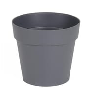 Pot Toscane diam.15,30cm anthracite