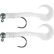 Kit 2 virgules montées blanc 7cm 4g zack