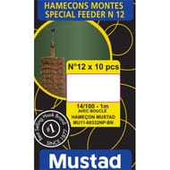 Hameçons montés special feeder n°14