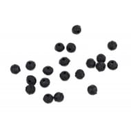 Perles caoutchouc 6mm kaki