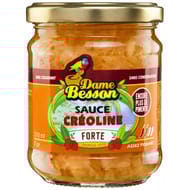 Sauce creoline forte 210 ml dame besson