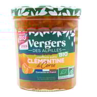 Vergers des Alpilles bio confiture clémentine de corse bio 370g