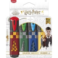 Surligneur Harry Potter x4 assortis pochette