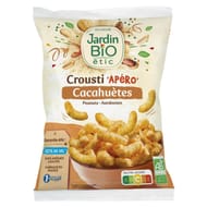 Jardin bio etic crousti apéro cacahuètes bio sachet 85g