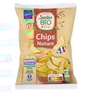 Jardin bio étic chips nature de pomme de terre bio sachet 125g