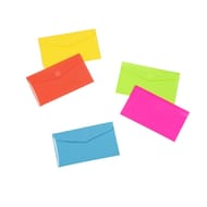 Enveloppes format "travel" happy fluo
