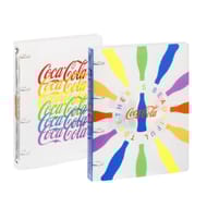 Classeur a4 dos 3.5cm polypropylene coca cola