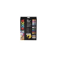 14 posca couleurs et pointes assorties