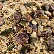 Juste bio muesli fruits et graines bio