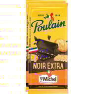 Poulain noir extra st michel 2x95g