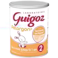 Nestlé guigoz pelargon 2 lait infantile en poudre 2ème âge 780g de 6 à 12 mois