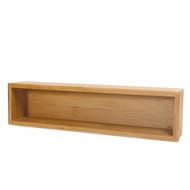 Rangement tiroir bambou 7.5x30.5x6.2cm