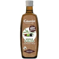 Cauvin huile d'olive ve zéro résidu de Pesticide 75cl