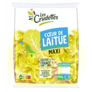 Les crudettes salade coeur de laitue engagée sachet 300g