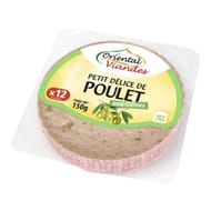 Oriental viandes le petit délice de poulet aux olives halal 150g