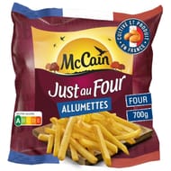 Mccain frites just au four allumette 700g