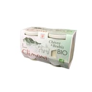 Climont yaourt bio mi-chèvre mi-brebis 2x125g