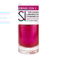 Ns vernis à ongles 3 en 1 couleur n°07 grenadine