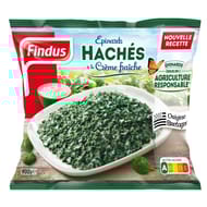 Findus épinards hachés à la crème fraîche 900g